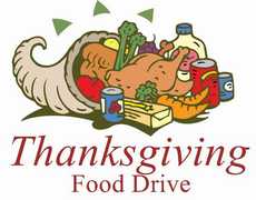 Thanksgiving Food Drive and Winter Coat Drive